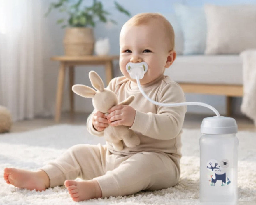 Siorbek - butelka dla niemowląt 3w1